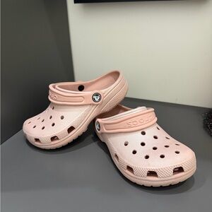 CROCS Kids Shoes in Light Pink